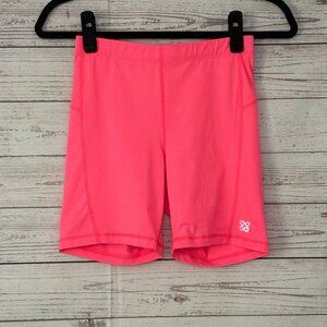 Actra Hot Pink Spandex Shorts XS